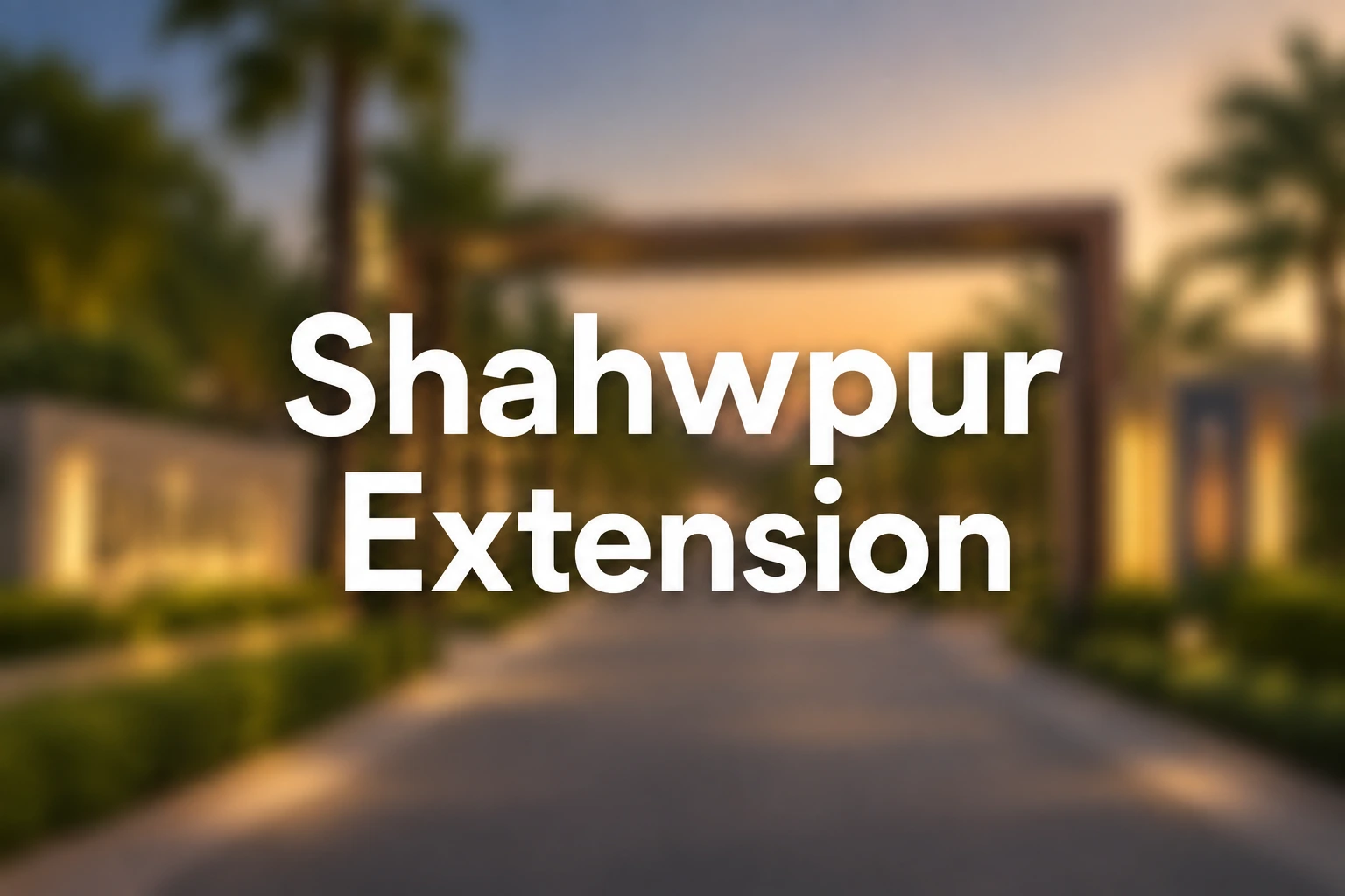 Shahwpur Extension