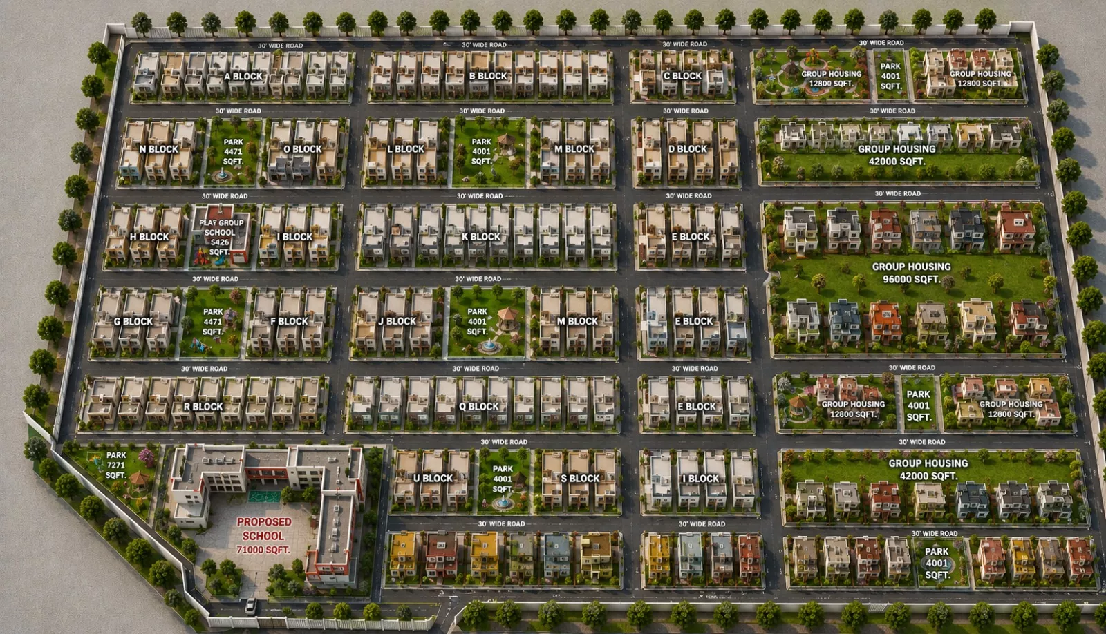 Awadh City Render 4